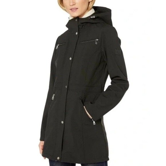 Ralph Lauren Women’s Hooded Jacket with Sherpa Zipper Attachment Size Large - Picture 2 of 11